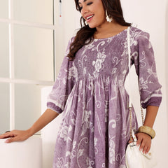 Pure Cotton Hand Painted Dress