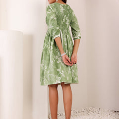 Pure Cotton Hand Painted Dress