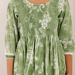 Pure Cotton Hand Painted Dress